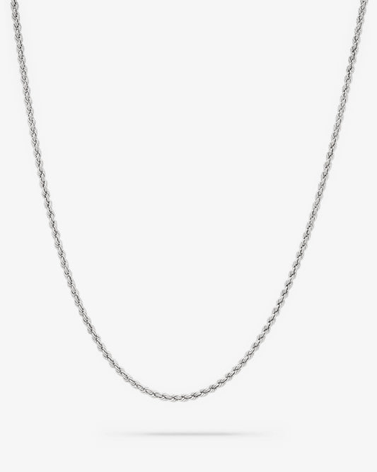Tom Wood Rope Chain in 925 sterling silver