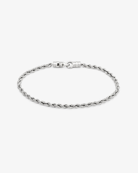 Tom Wood Rope Bracelet in 925 sterling silver