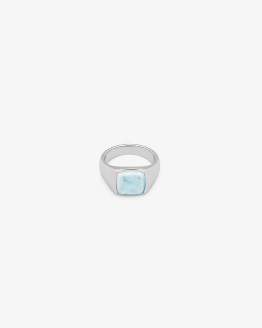 Tom Wood Kay Ring Ice Blue