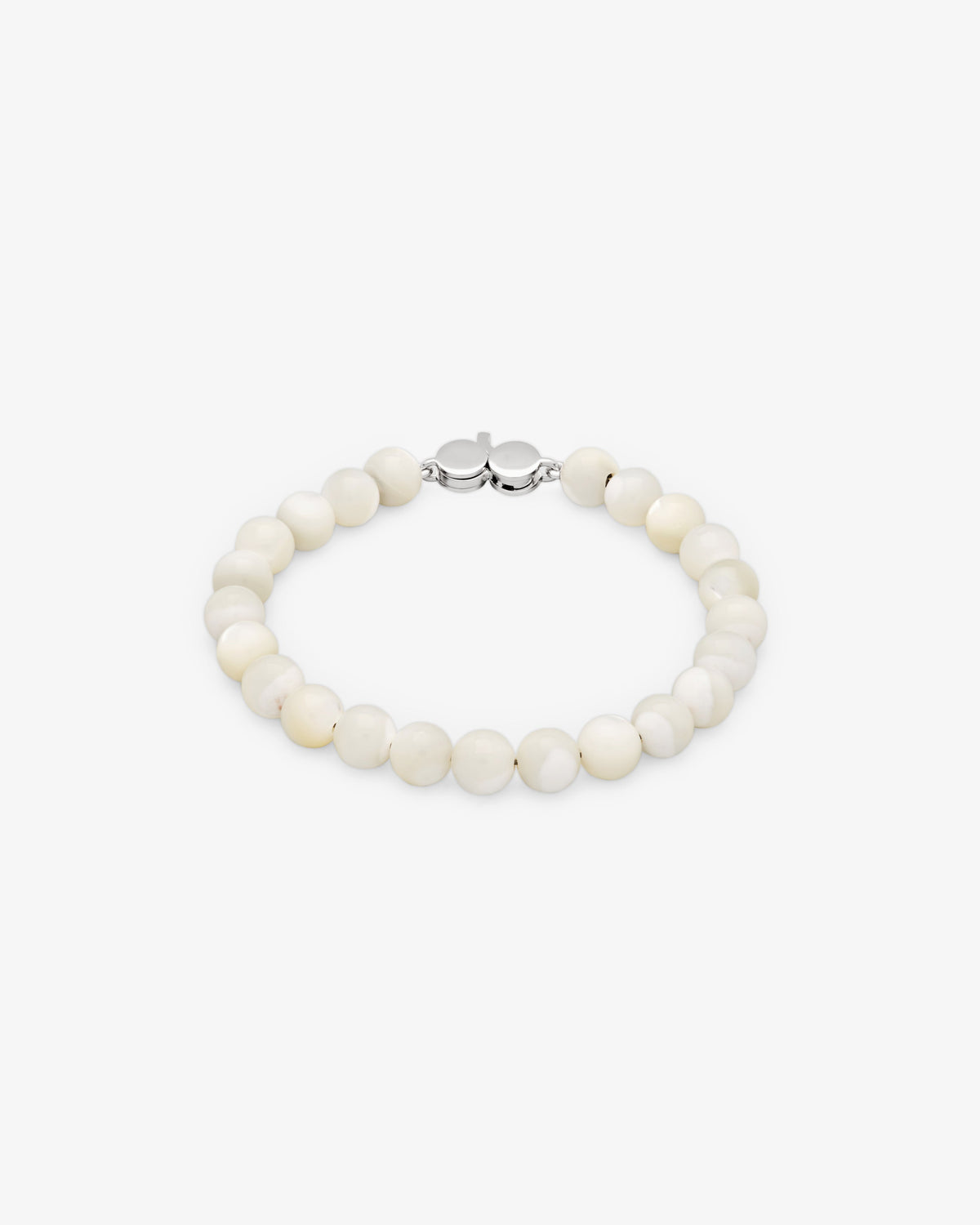 Tom Wood Cove Bracelet White Mother of Pearl