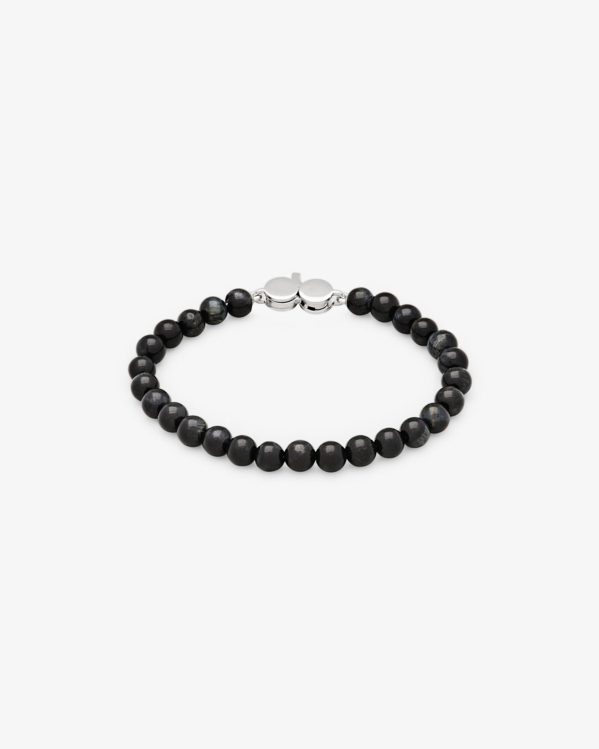 Tom Wood Cove Bracelet Slim Blue Hawk Eye