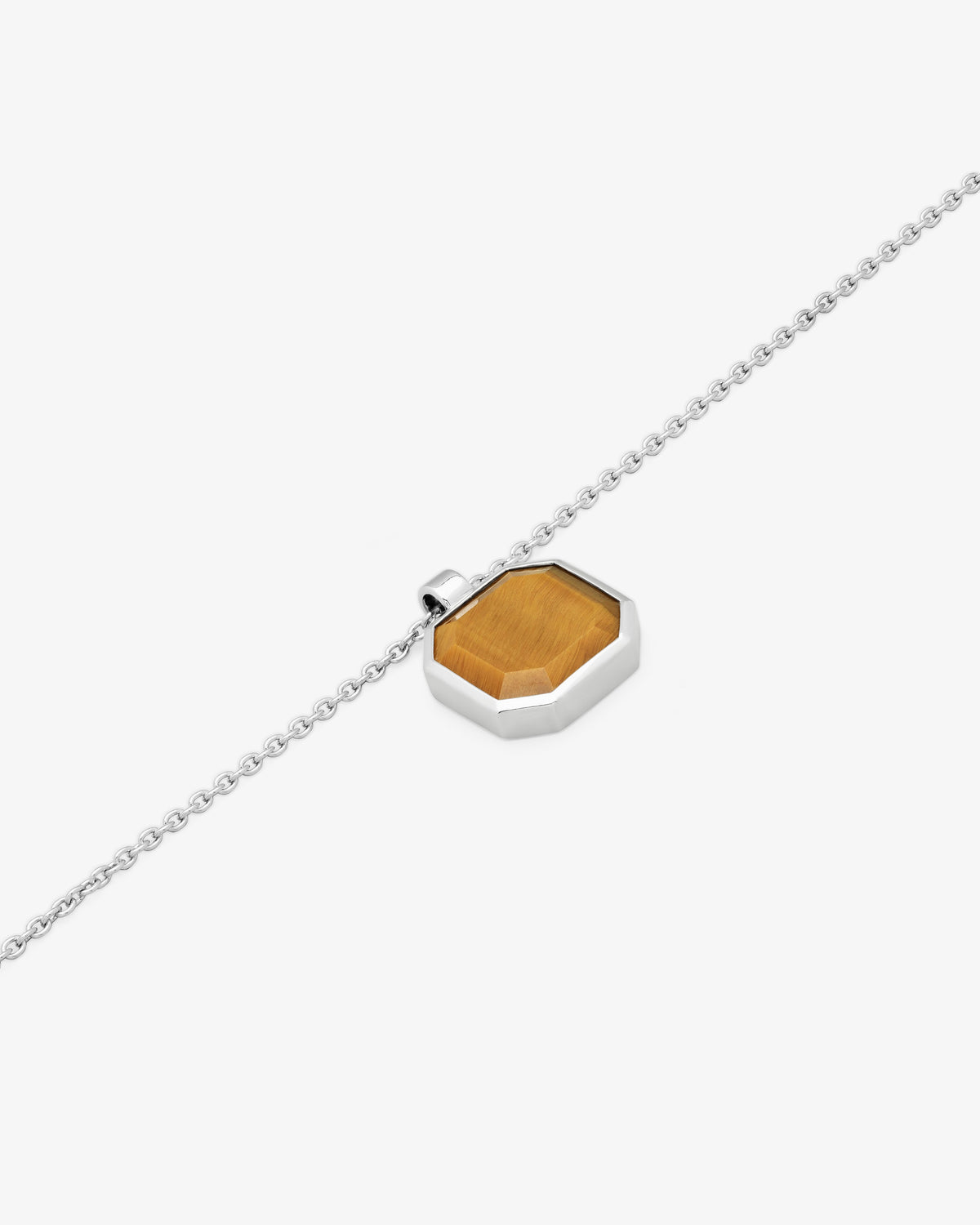 Tom Wood Dan Pendant Tiger Eye, alternate view
