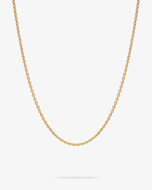 Tom Wood Ada Chain Super Slim in gold-plated sterling silver