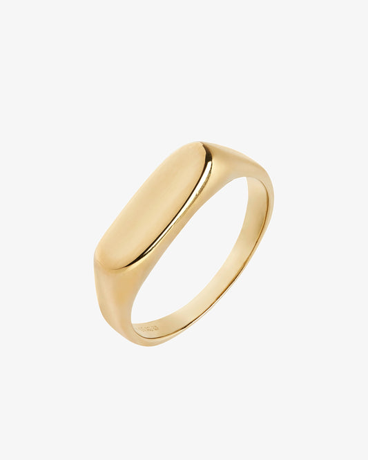 Maria Black Papaya Ring in gold-plated sterling silver
