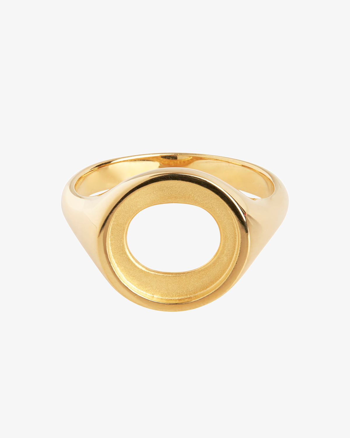 Maria Black Karlie Ring in gold-plated sterling silver
