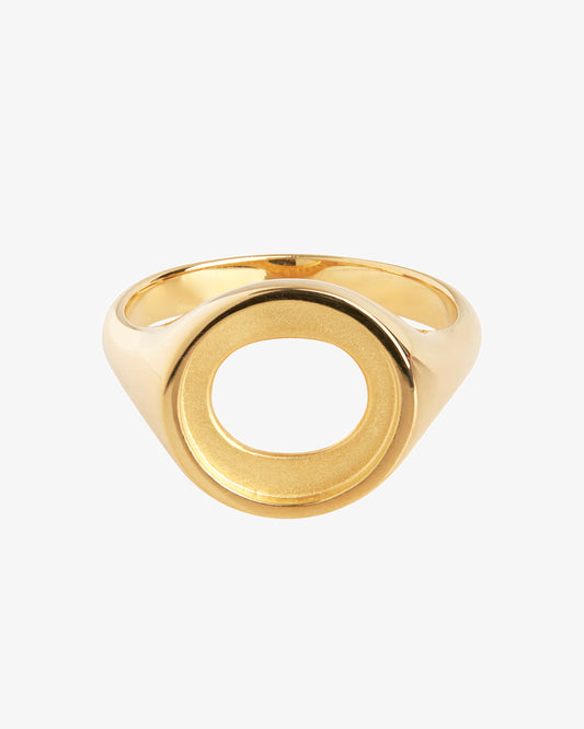 Maria Black Karlie Ring in gold-plated sterling silver