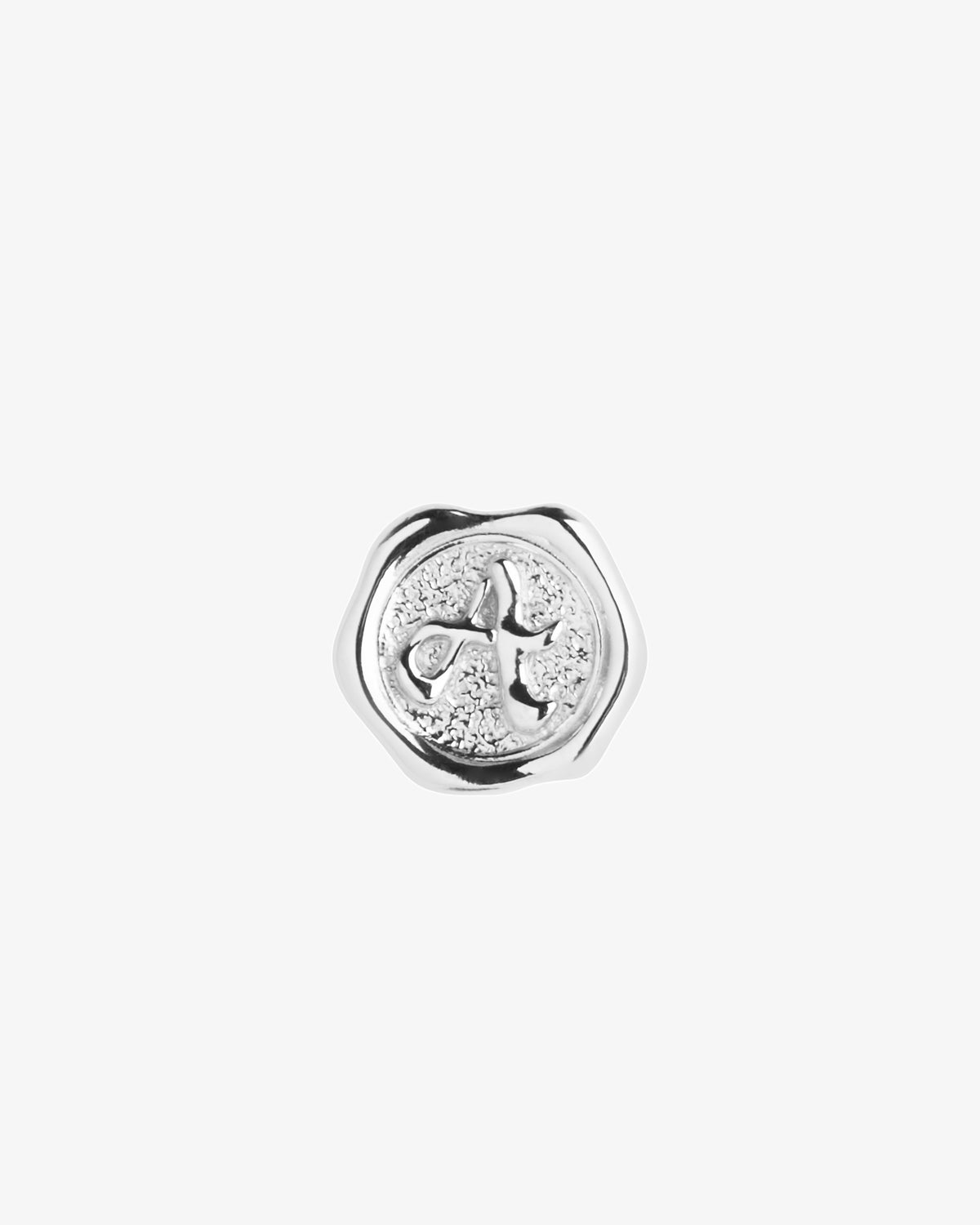 Maria Black Signet Coin Charm in 925 sterling silver