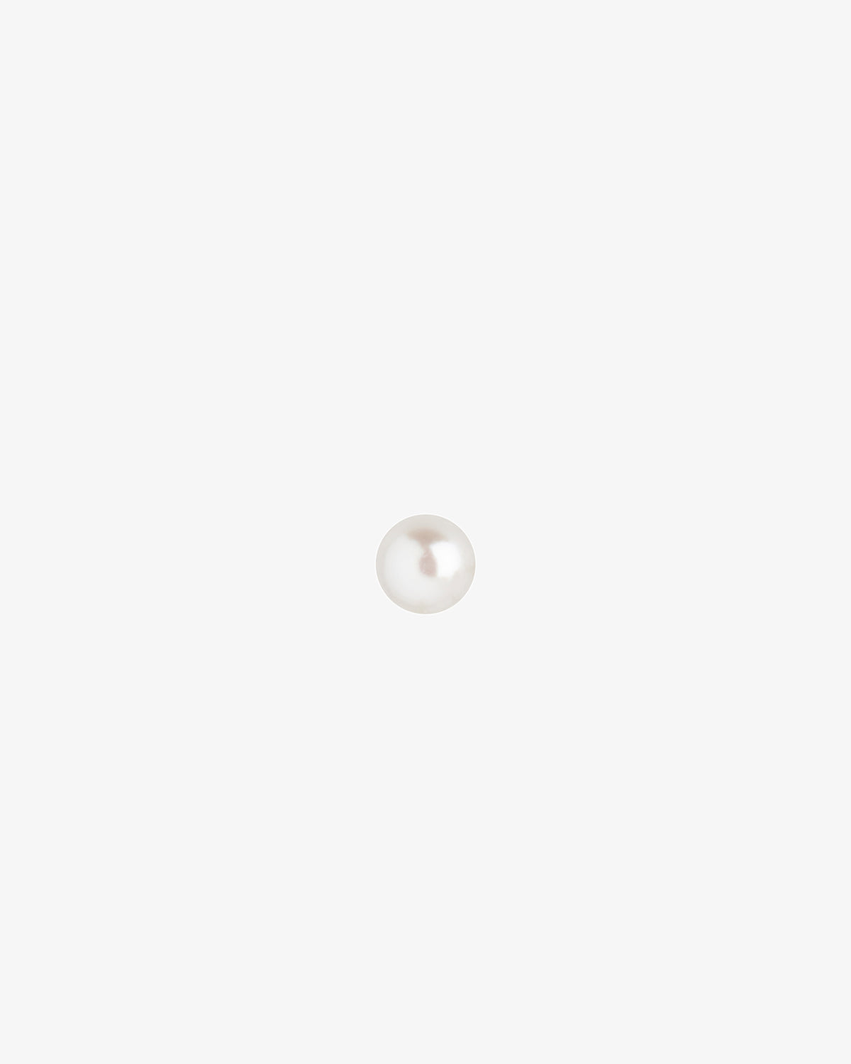 Maria Black Fine 14K Gold Gouette 35 Pearl Stud Single Earring