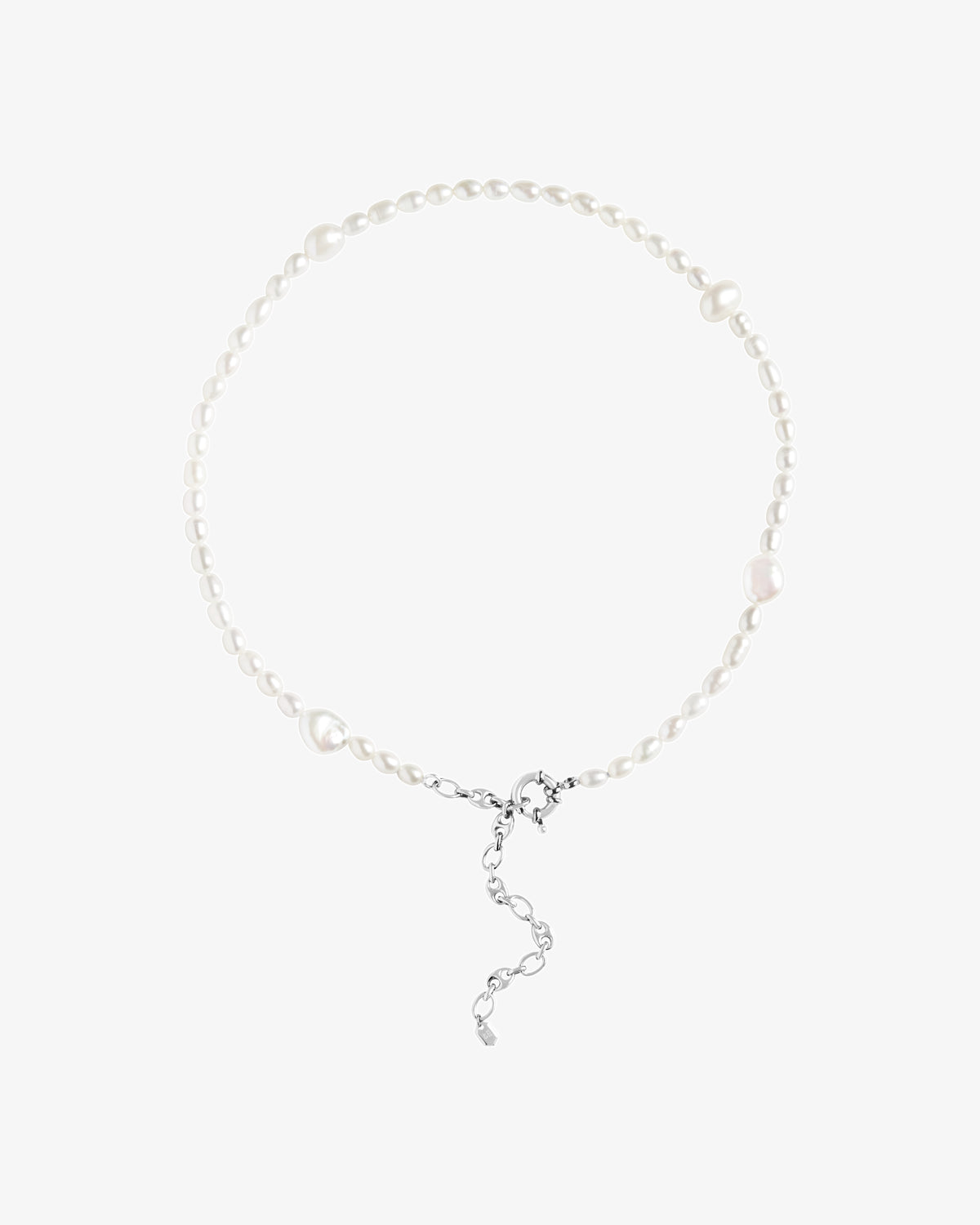 Maria Black Martini Pearl Necklace in 925 sterling silver