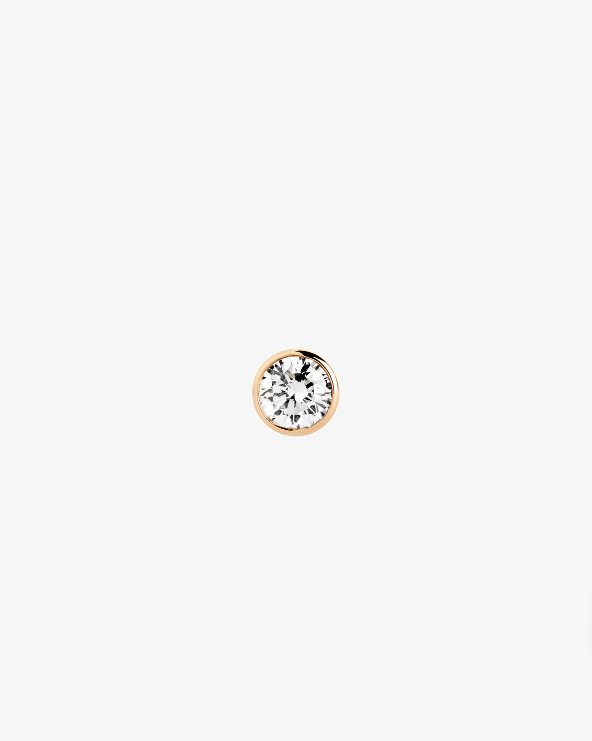 Maria Black Fine 14K Gold Marilyn Stud Single Earring, front view