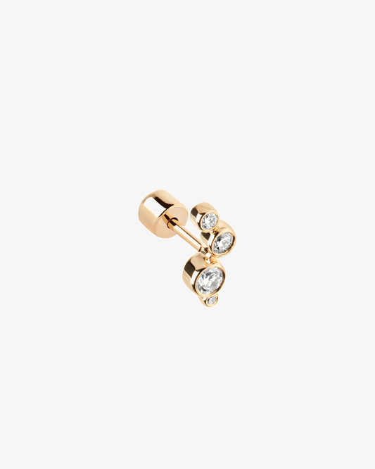 Maria Black Fine 14K Gold Audrey Stud Single Earring