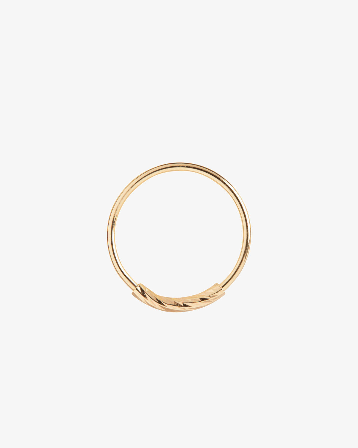Maria Black Fine 14K Gold Nancy Hoop 12 Single Earring