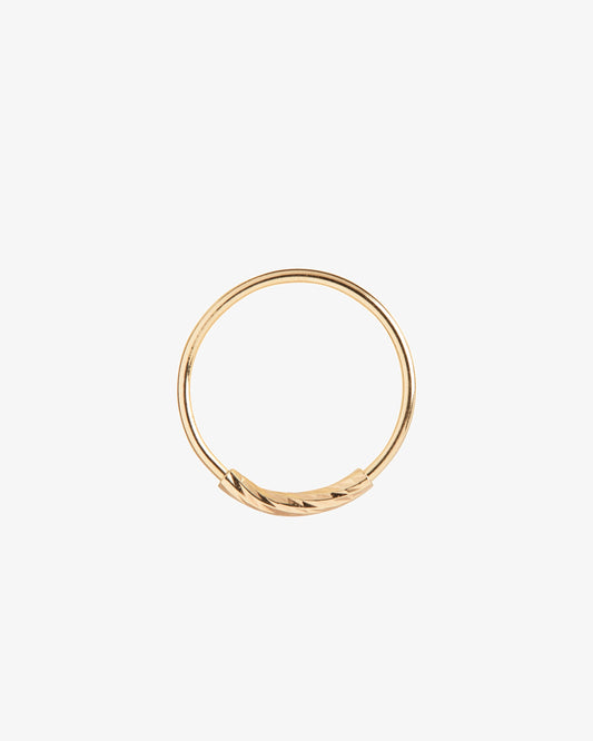 Maria Black Fine 14K Gold Nancy Hoop 12 Single Earring