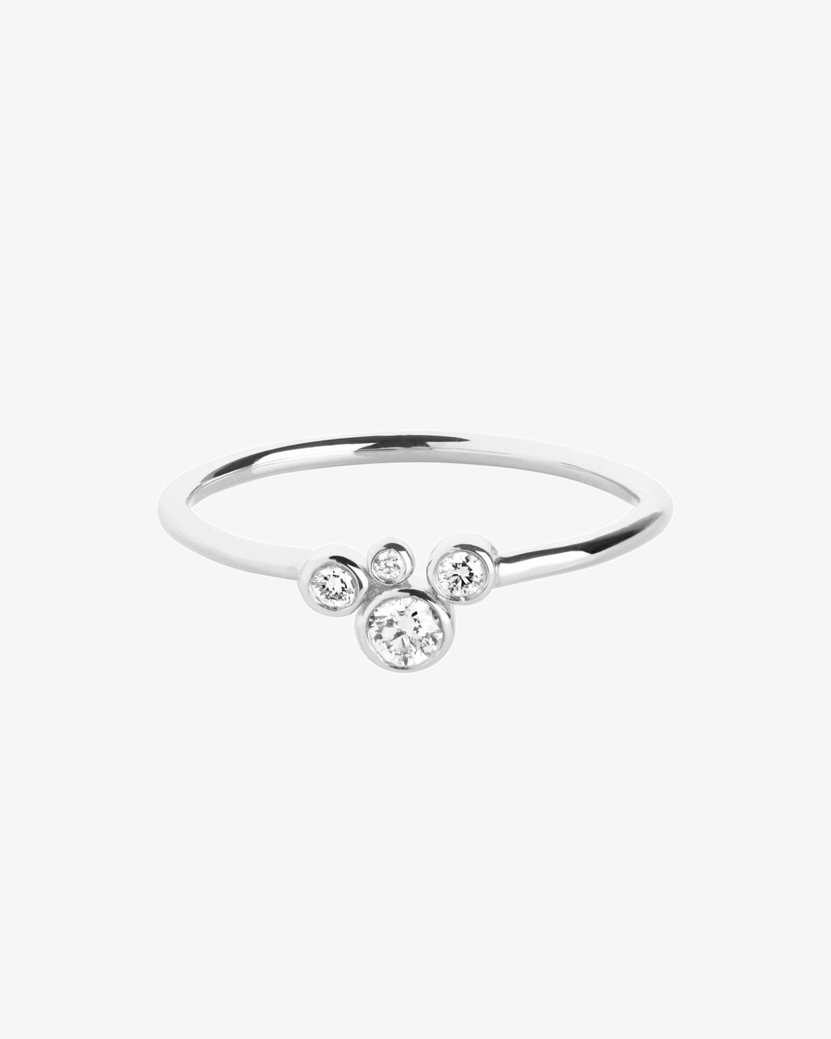 Maria Black Fine 14K White Gold Elena Lab Grown Diamond Ring