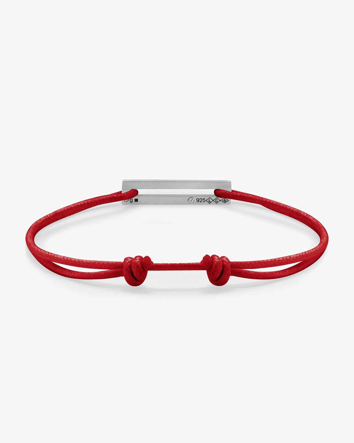 Le gramme 7g red cord bracelet