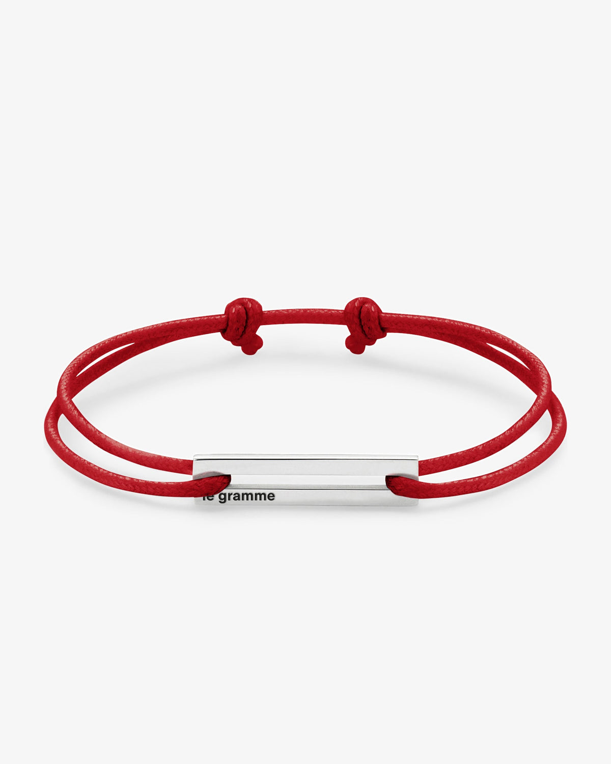 Le gramme 7g red cord bracelet