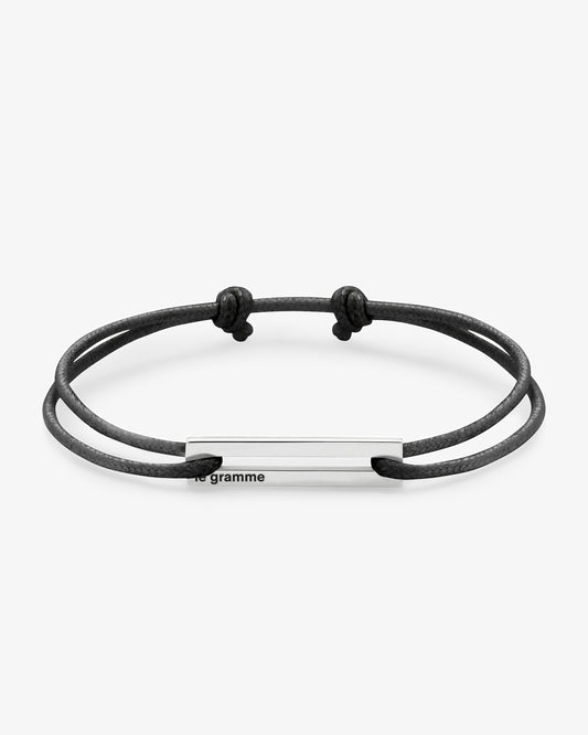 1.7g Black Cord Bracelet