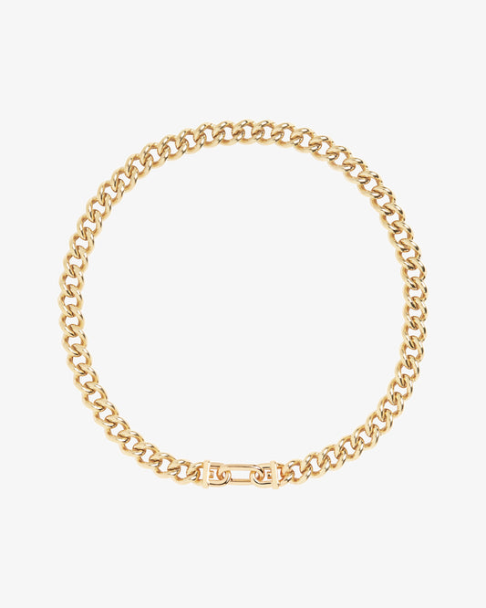 Maria Black Atlas Necklace 40 in gold-plated sterling silver