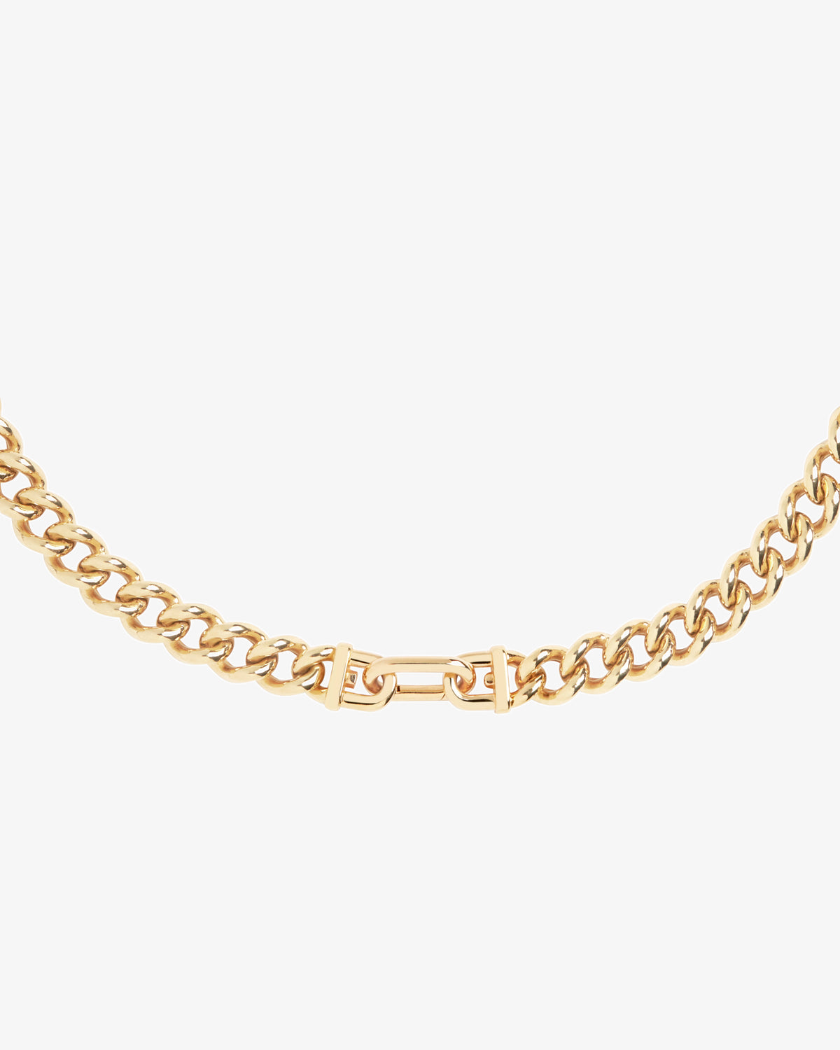 Maria Black Atlas Necklace 47 in gold-plated sterling silver, detail