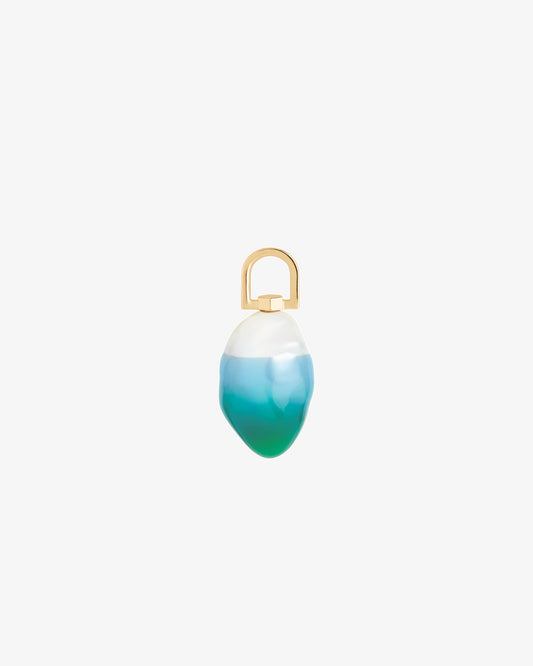 Maria Black Zohra Charm Apple in gold-plated sterling silver