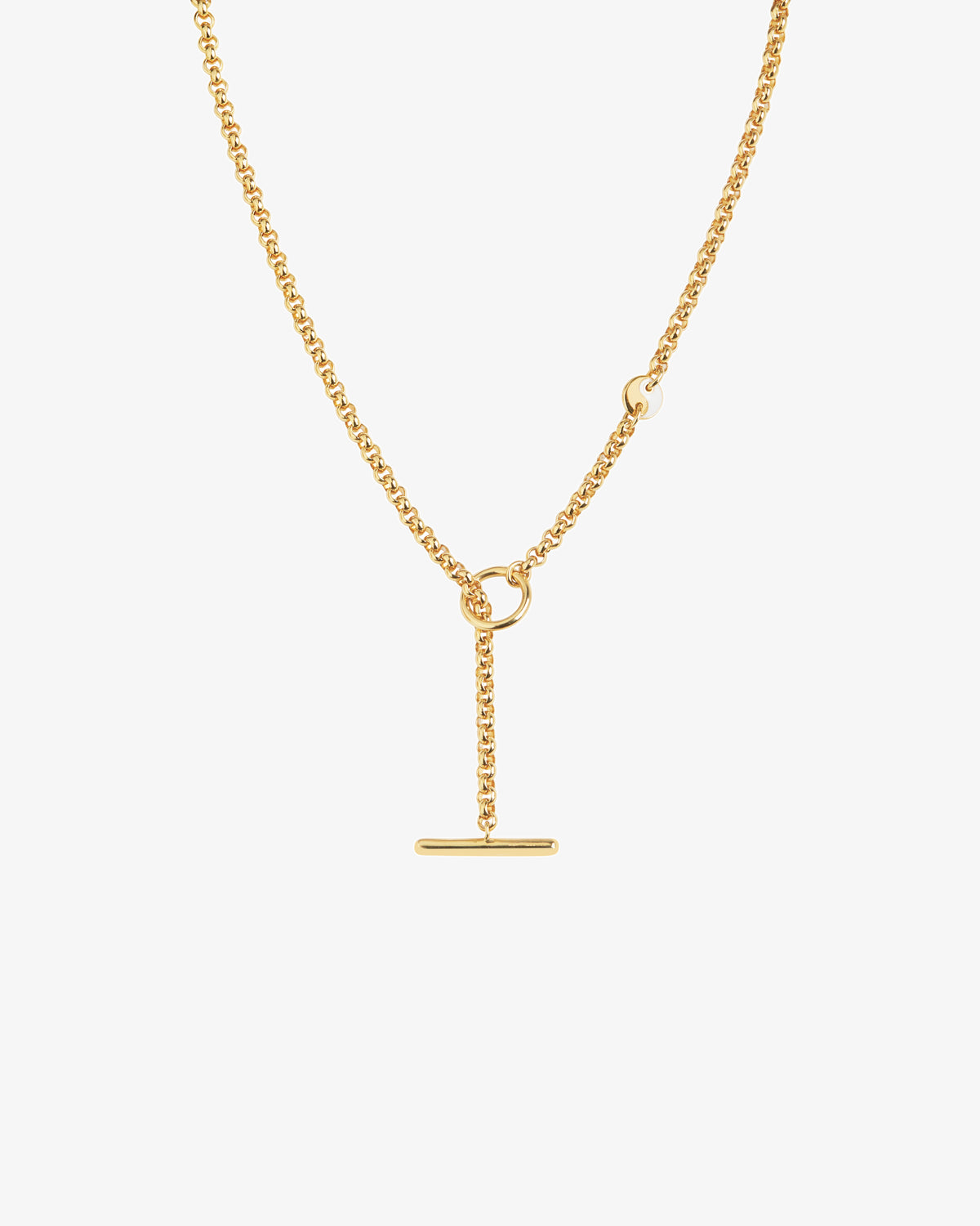 Maria Black Nostalgia Necklace in gold-plated sterling silver, detail