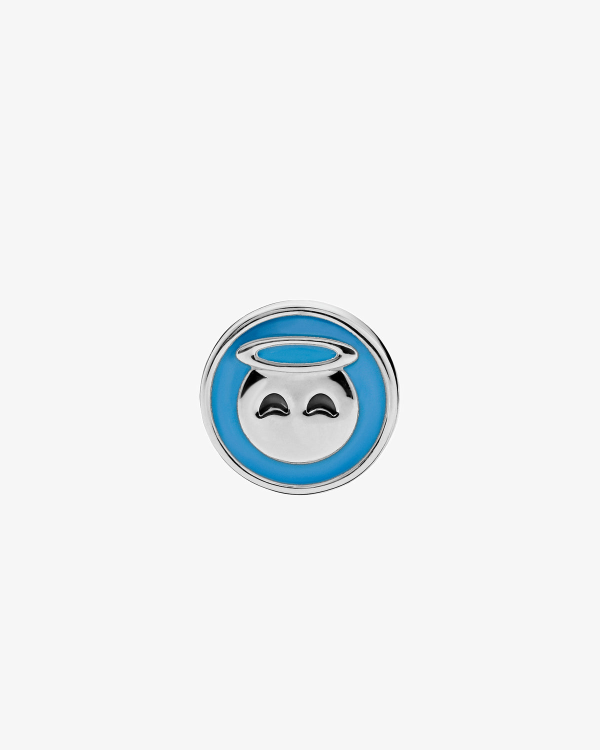 Maria Black Nice Coin Blue Charm in 925 sterling silver