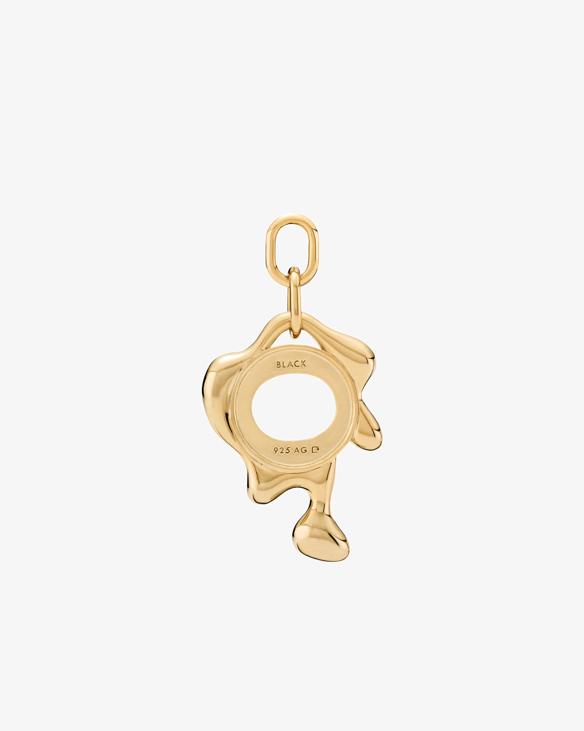 Maria Black Hurley Charm in gold-plated sterling silver