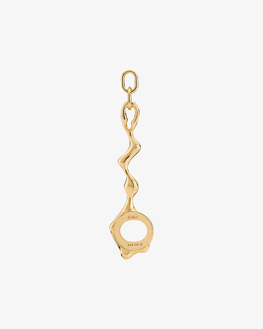 Maria Black Cary Charm in gold-plated sterling silver