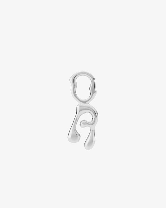 Maria Black Fluent Letter Charm in 925 sterling silver