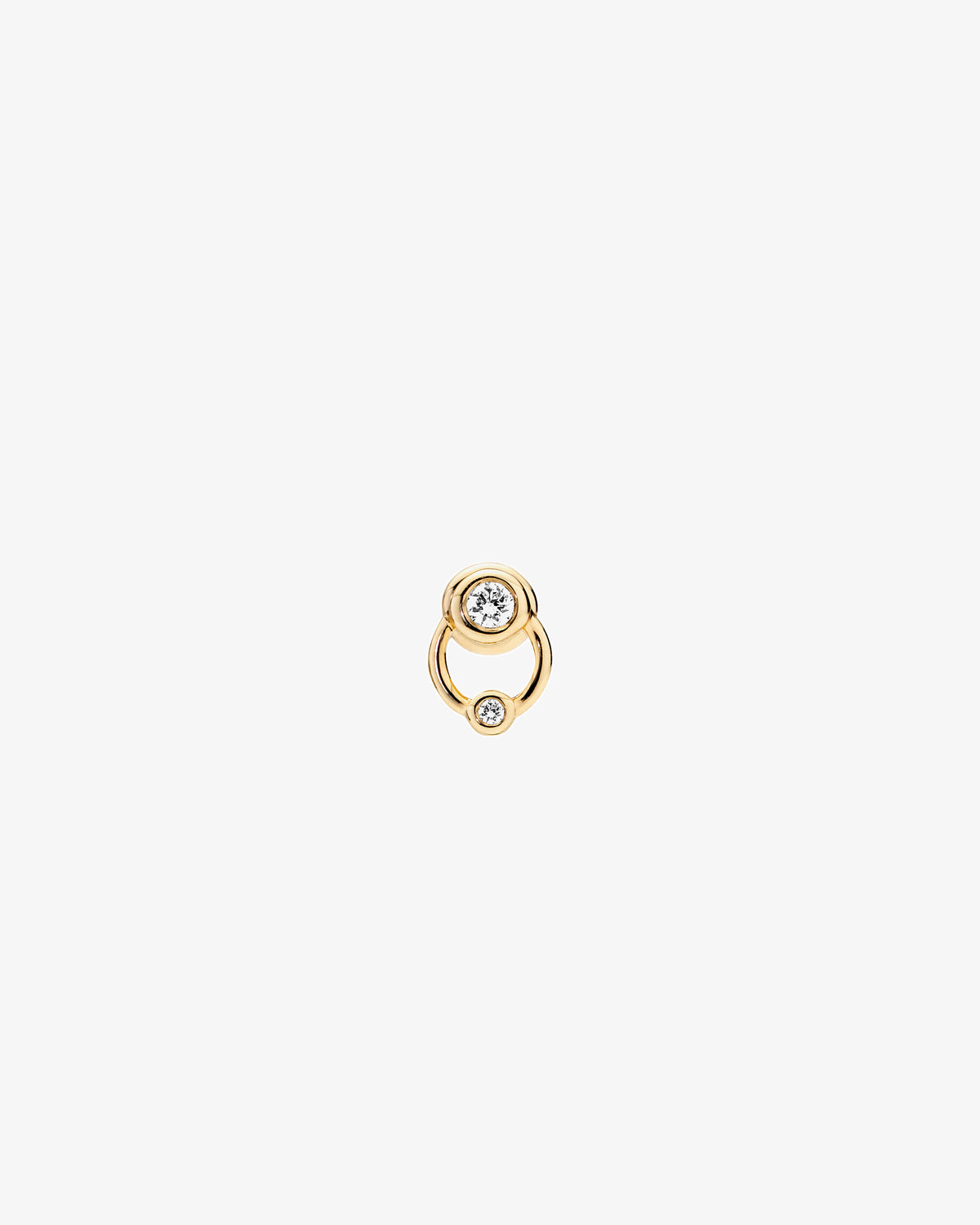 Maria Black Fine 14K Gold Bardot Lab Grown Diamond Stud Single Earring