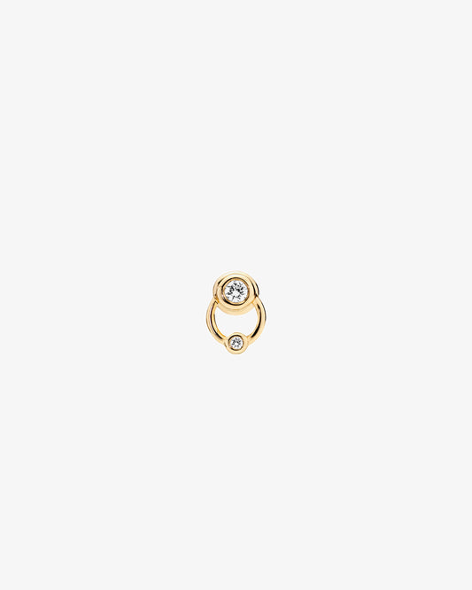 Maria Black Fine 14K Gold Bardot Lab Grown Diamond Stud Single Earring