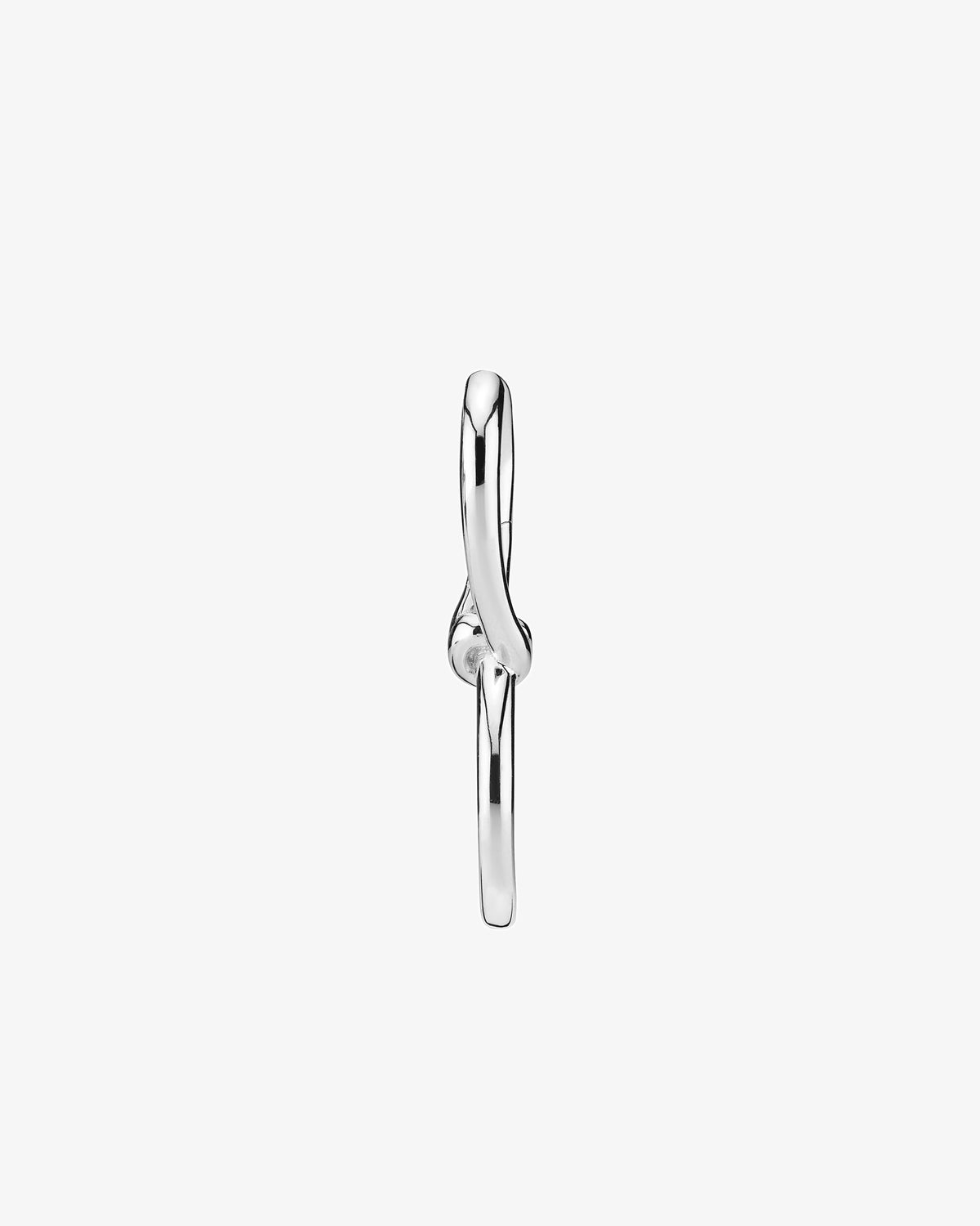Maria Black Pirro Single Earring in 925 sterling silver, side view
