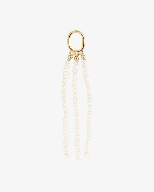 Maria Black King Charm in gold-plated sterling silver