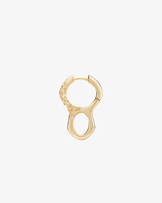Maria Black Rove Single Earring in gold-plated sterling silver