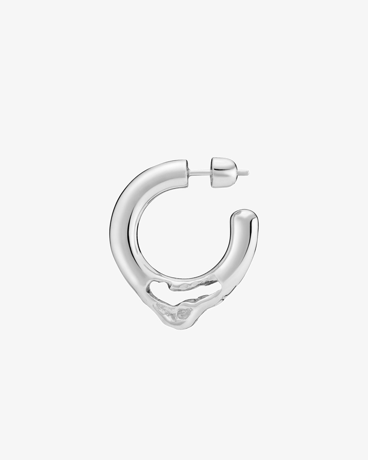 Maria Black Flea 15 Hoop Single Earring in 925 sterling silver