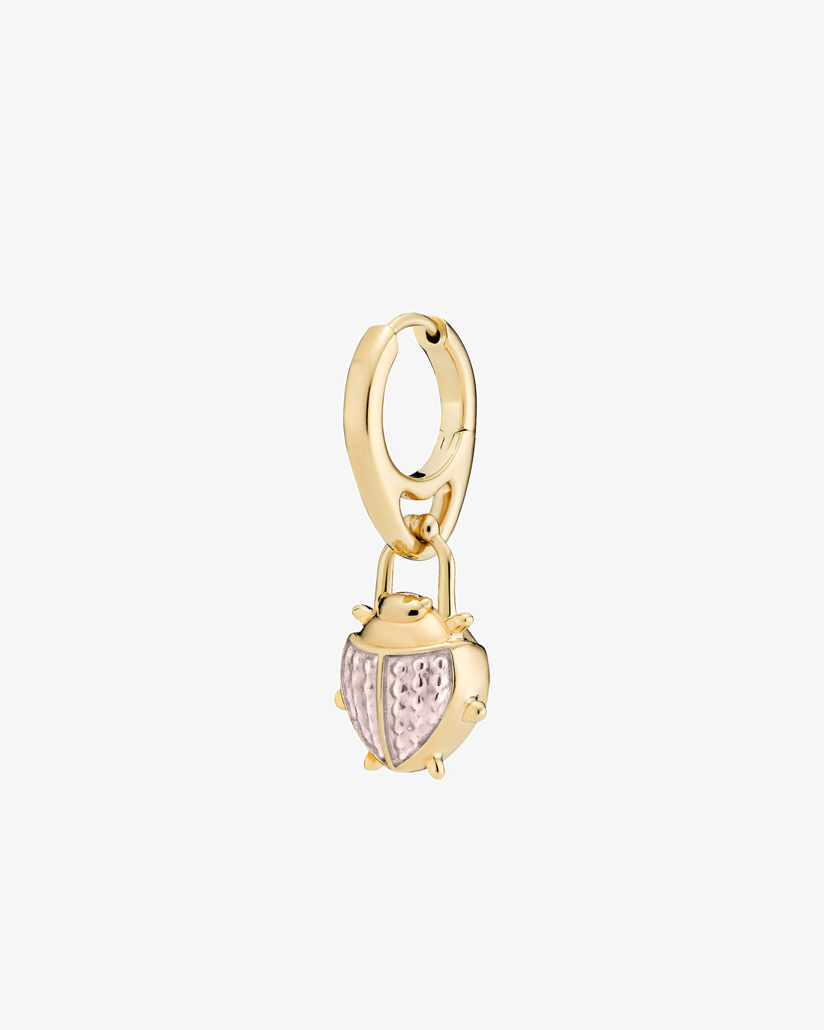 Maria Black Blister Single Earring in gold-plated sterling silver