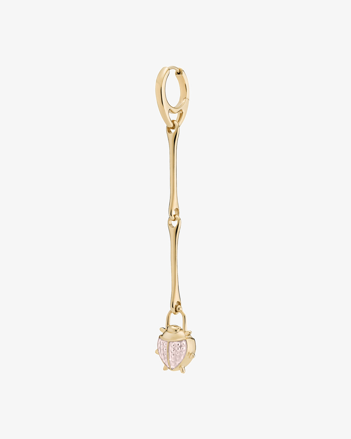 Maria Black Stolas Single Earring in gold-plated sterling silver
