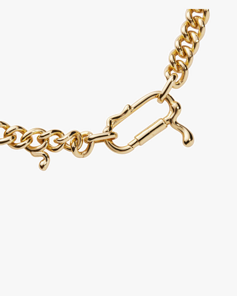 Maria Black Berliner Luft Bracelet in gold-plated sterling silver, closure detail