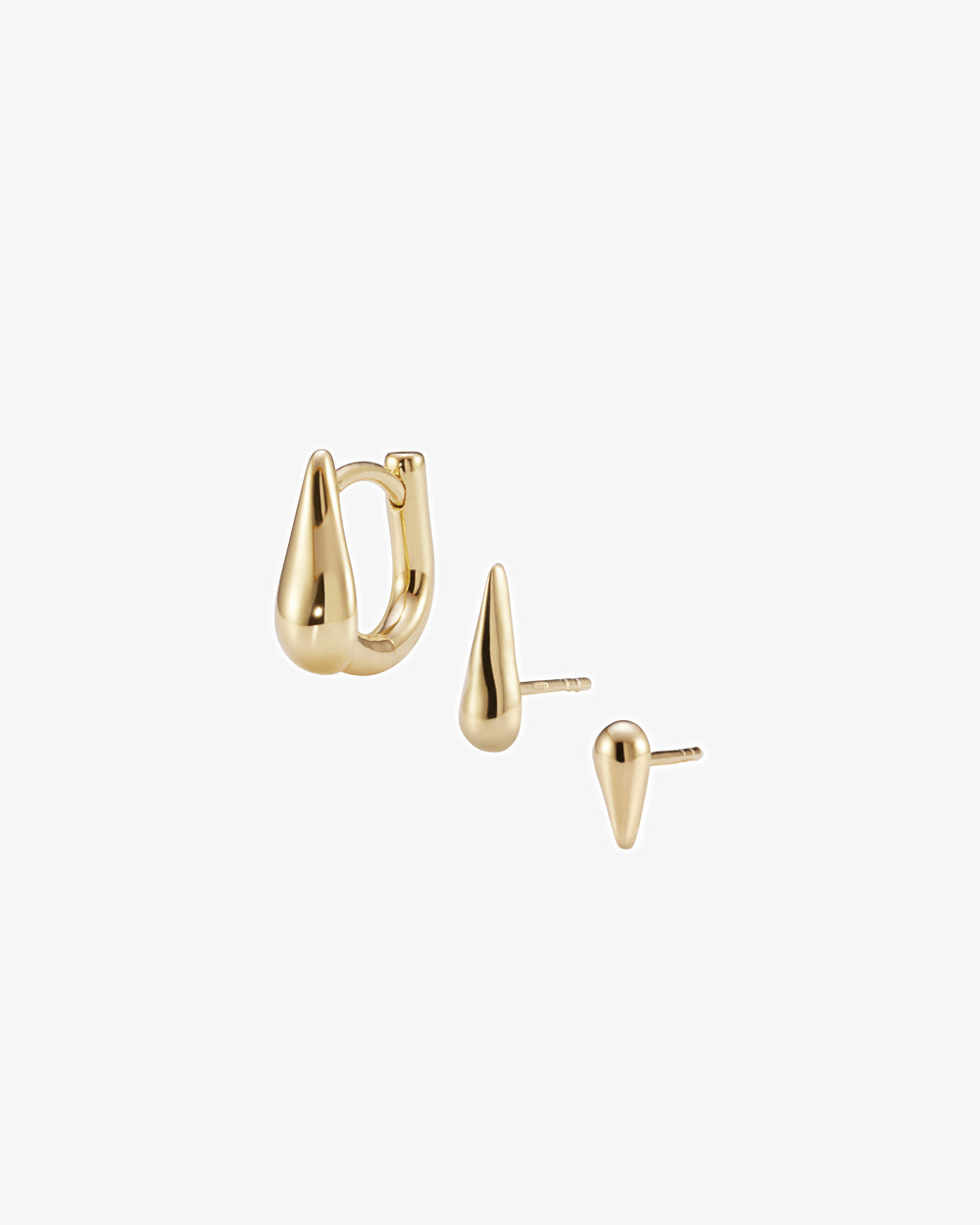 Maria Black Never Say Never Earring Set in gold-plated sterling silver