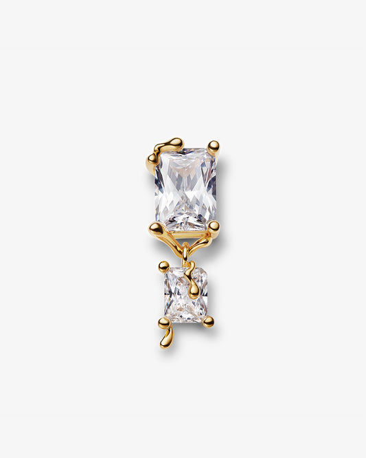 Maria Black Roppongi Drop Single Earring in gold-plated sterling silver