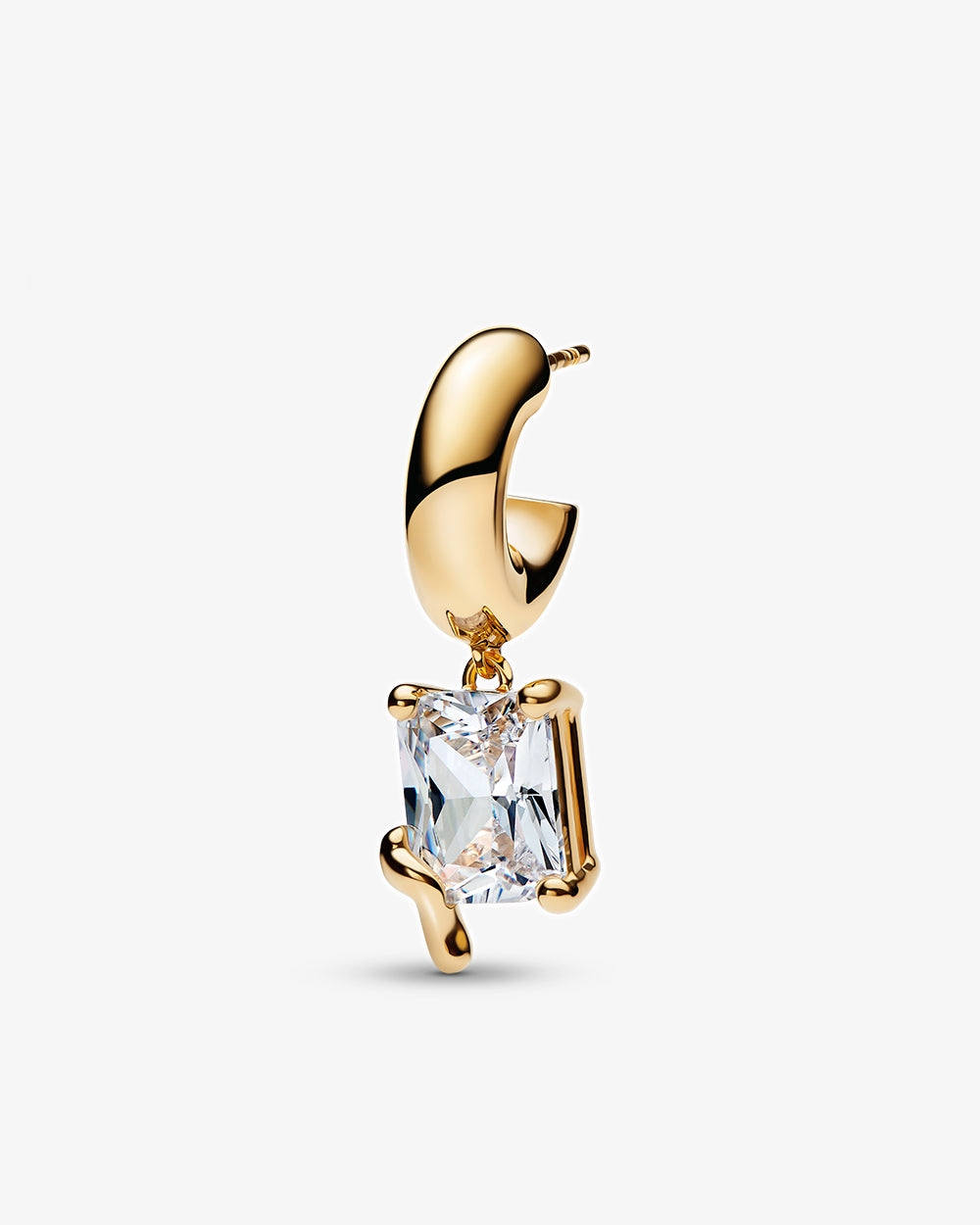 Maria Black Omotesando Cider Hoop Single Earring in gold-plated sterling silver