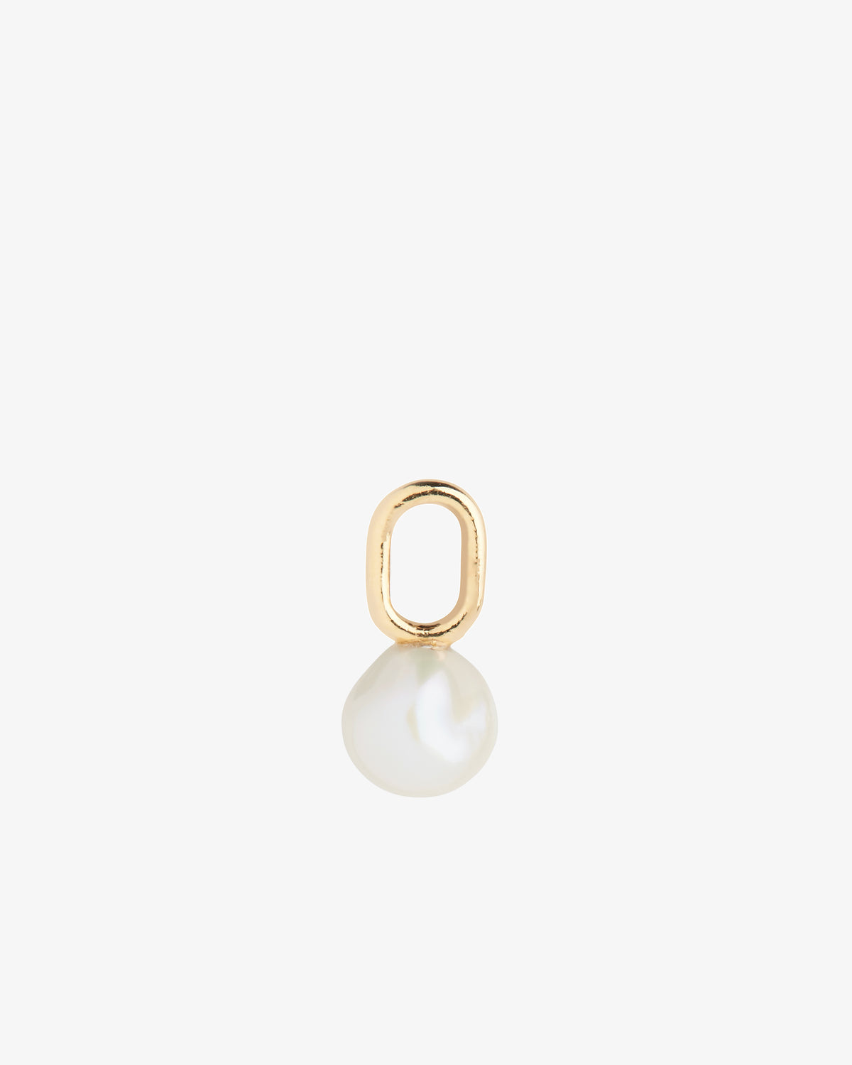 Maria Black Cielo Pearl Charm in gold-plated sterling silver