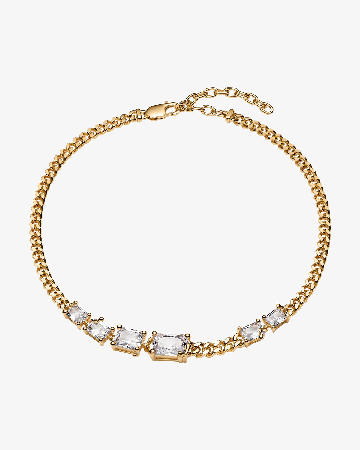 Maria Black Roppongi Chandelier Necklace in gold-plated sterling silver