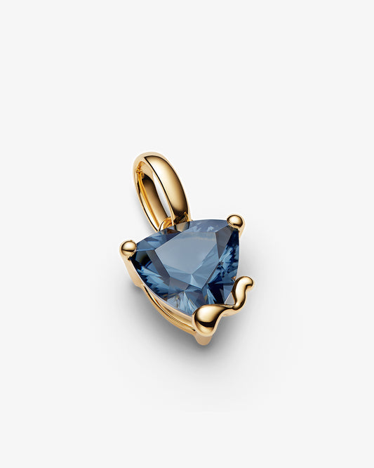 Maria Black Roppongi Ramune Pendant in gold-plated sterling silver