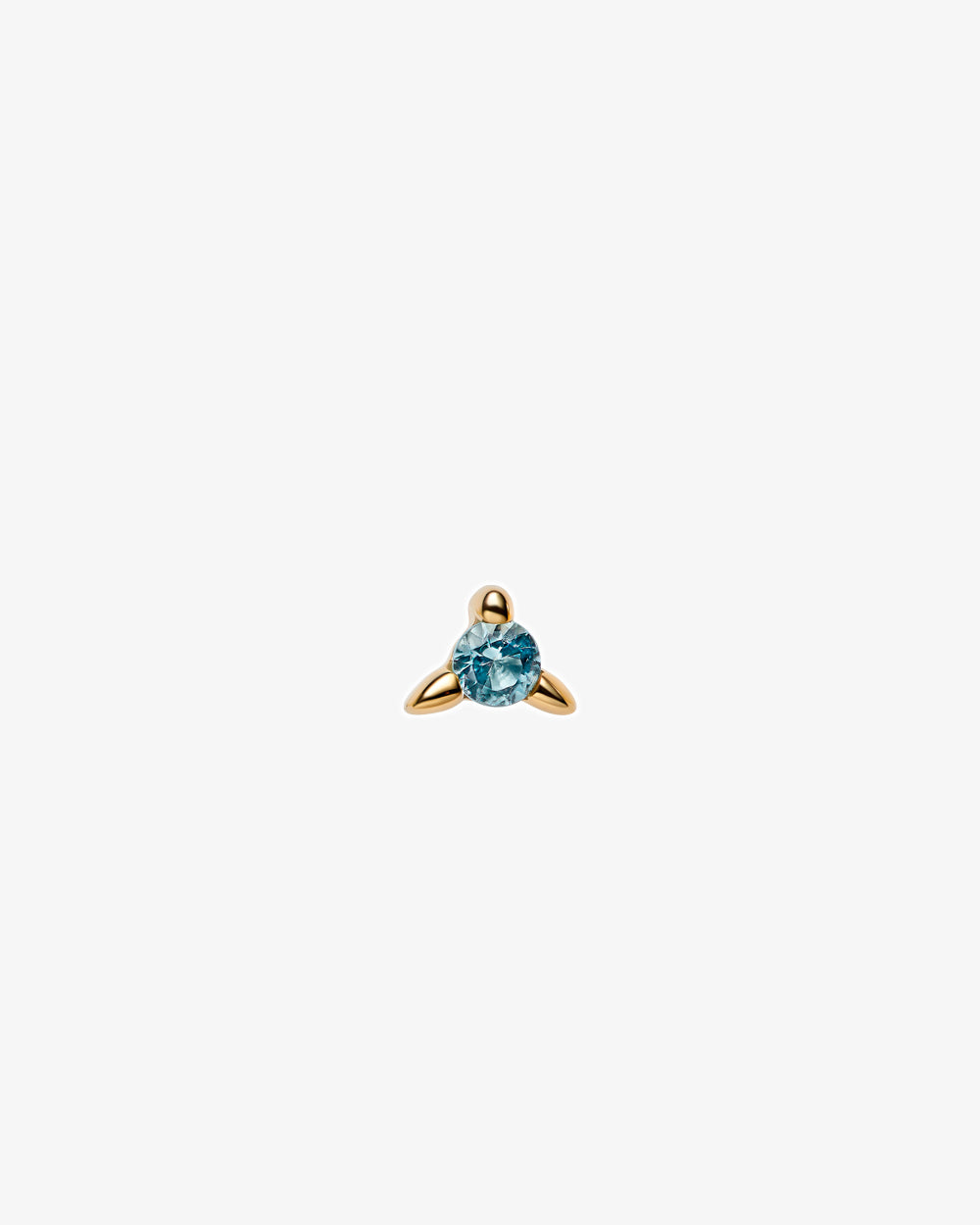 Maria Black Fine 14K Gold Fuzzy Glitz Sky Stud Single Earring
