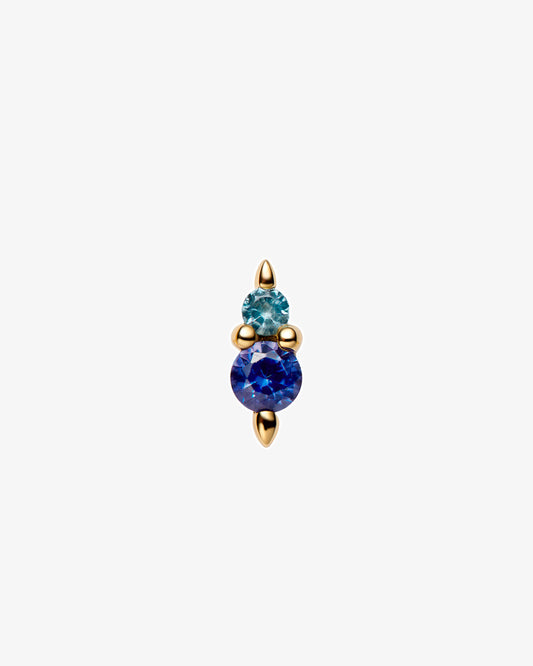 Maria Black Fine 14K Gold Gloomy Daze Stud Single Earring