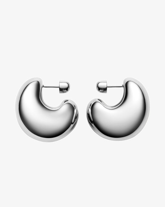 Maria Black Tryvann Dome Earrings in 925 sterling silver