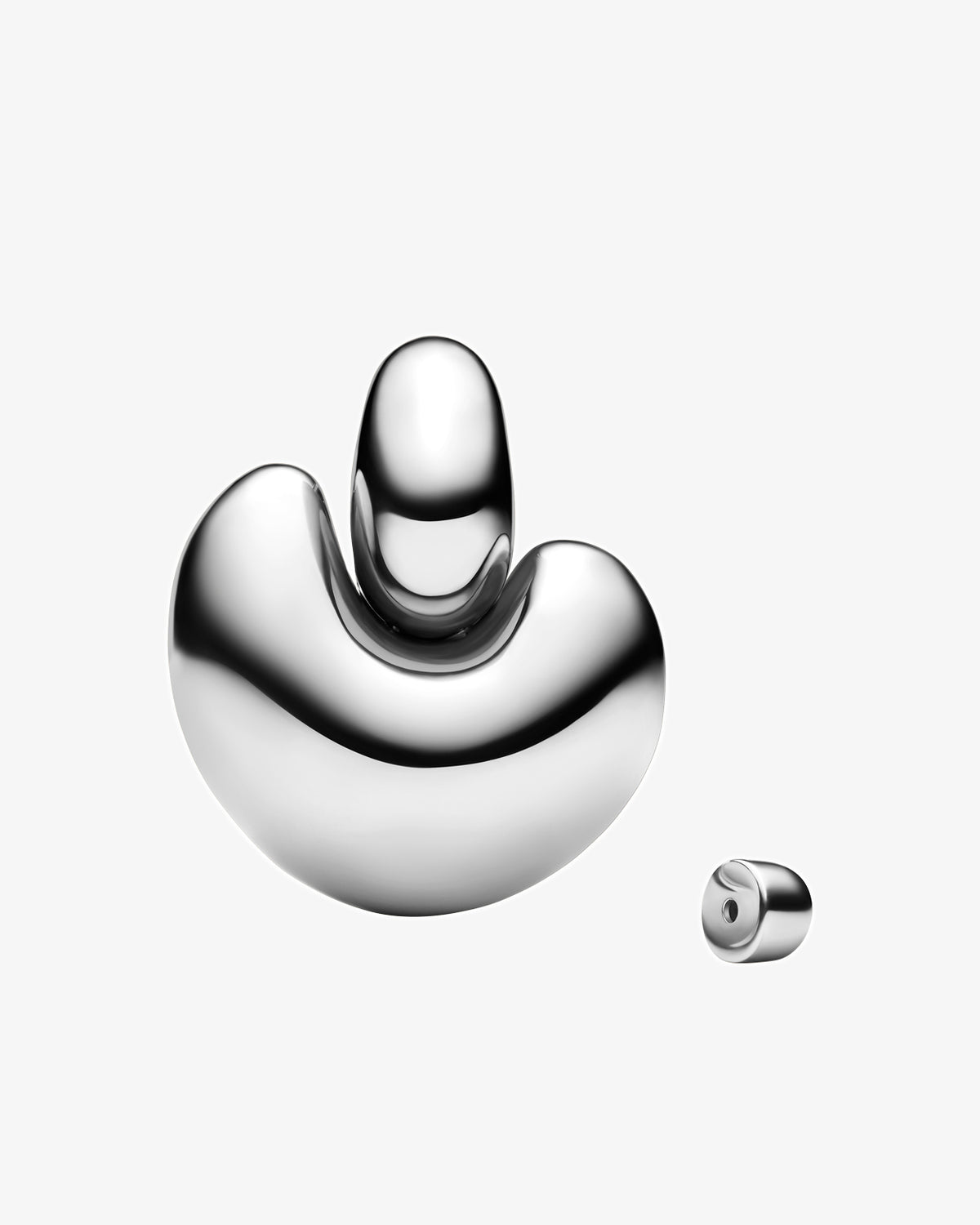 Maria Black Tryvann Single Earring in 925 sterling silver