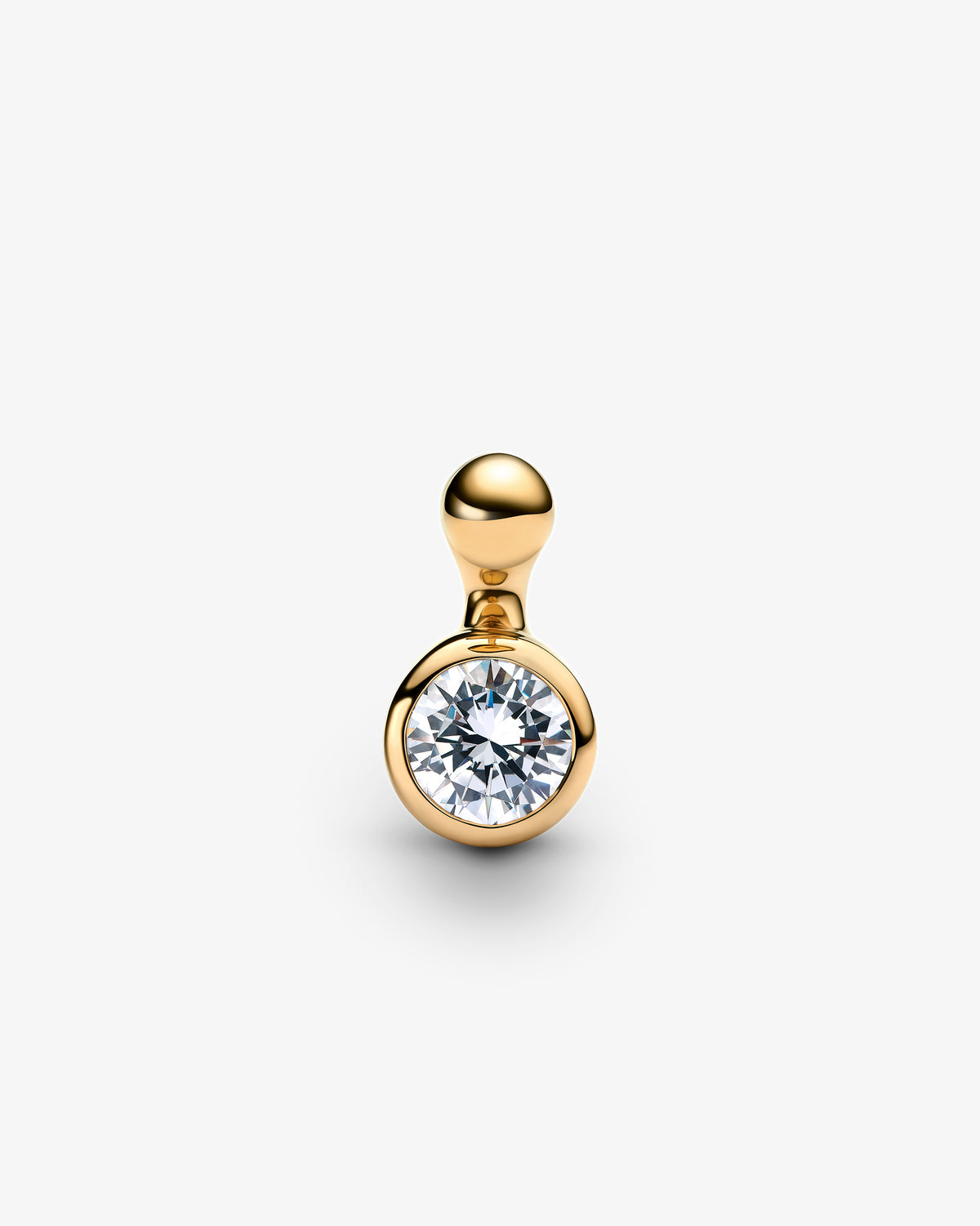 Maria Black Mermaid Single Earring in gold-plated sterling silver