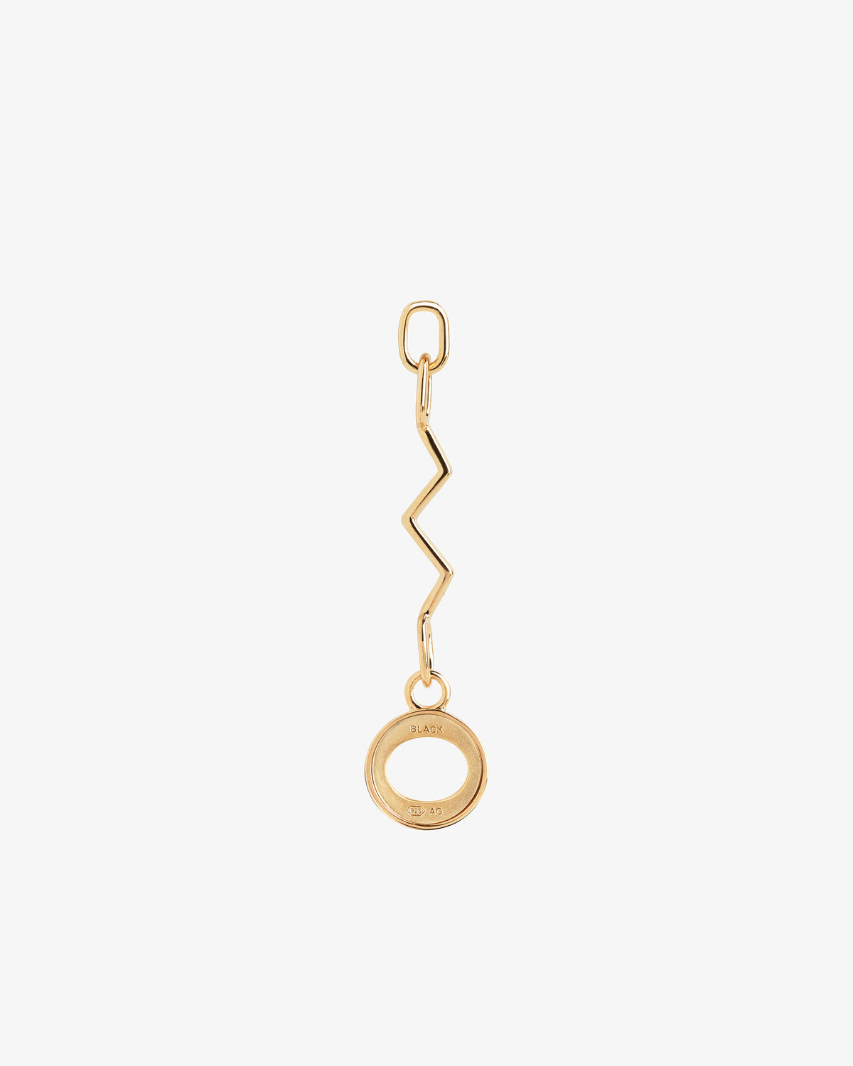 Maria Black Linda Charm in gold-plated sterling silver